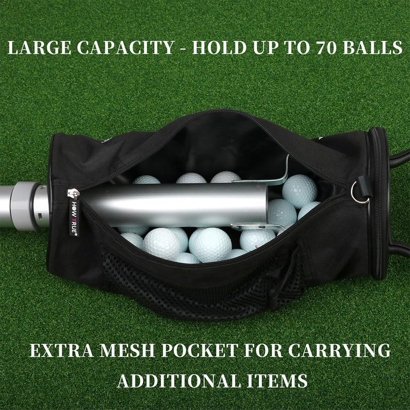 LOVACE Golf Ball Retriever, Shag Bag for Golf Balls with Detachable Aluminum Alloy Tube - Image 5